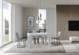 thumbnail of Ausziehbarer Tisch 130/390x90 cm Naxy Premium Esche weiß