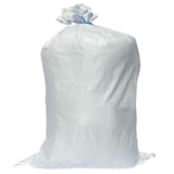 thumbnail of 25x Schwerlastsack Gewebesack Laubsack Styroporsack Lagersack PP mit rotem Streifen 1300 x 1800 mm 230g weiss