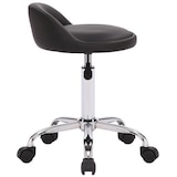 thumbnail of Tabouret de travail Teramo en similicuir Noir