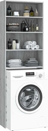 thumbnail of vidaXL Waschmaschinenschrank Grau Sonoma 64x24x190 cm