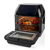 thumbnail of Nedis Heißluft Friteuse - 12 l - Timer: 60 min - Anzahl voreingestellter Programme: 9 - Digital - Schwarz