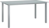 thumbnail of vidaXL 7-tlg. Garten-Essgruppe Aluminium Silbern und Schwarz