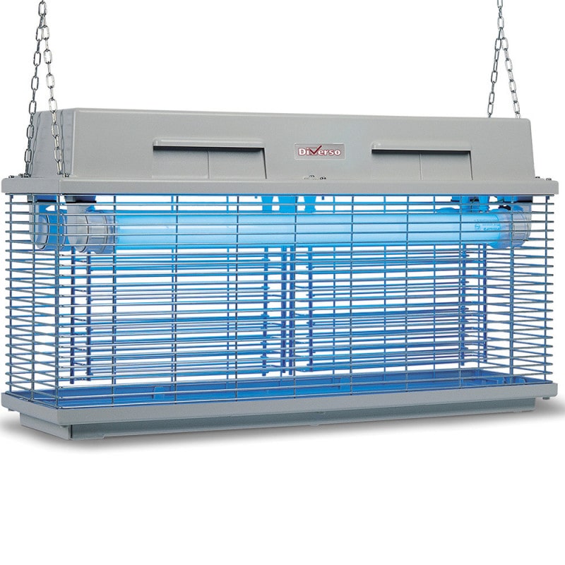 Désinsectiseur électrique, lampes UV-A (2x 40 W) - Diverso