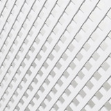 thumbnail of Lattice de PVC DeCory Quadra 18mm 1x2m White