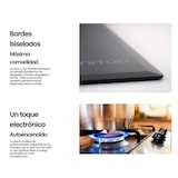 thumbnail of INFINITON Placa de Gas GAS41RO, 4 Zonas, Ancho 60 cm, NEGRO MATE Y DORADO, Bordes biselados