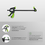 thumbnail of 5x Einhandzwinge 60x150 mm Schnellspannzwinge Schraubzwinge Spanner