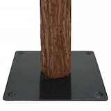 thumbnail of Schlanker Weihnachtsbaum mit Echtholz und Schnee Grün 150 cm