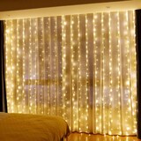 thumbnail of WellHome - Tenda luminosa con 480 luci LED bianco caldo con controller 225x300cm