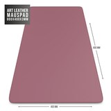 thumbnail of CSL Mauspad, XXL 800 x 400 x 3 mm Schreibtischunterlage, XXL Mousepad / Rutschfest, pink