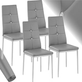 thumbnail of tectake Sillas de comedor Julien - Juego de 4 gris