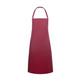 thumbnail of Basic Bib Apron Pinafore: One Size / Red