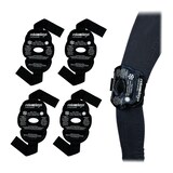 thumbnail of Relaxdays Kühlpads Knie, 4er Set, Kalt Warm Kompressen, wiederverwendbar, Gel Kühlbandage mit Klettverschluss, schwarz