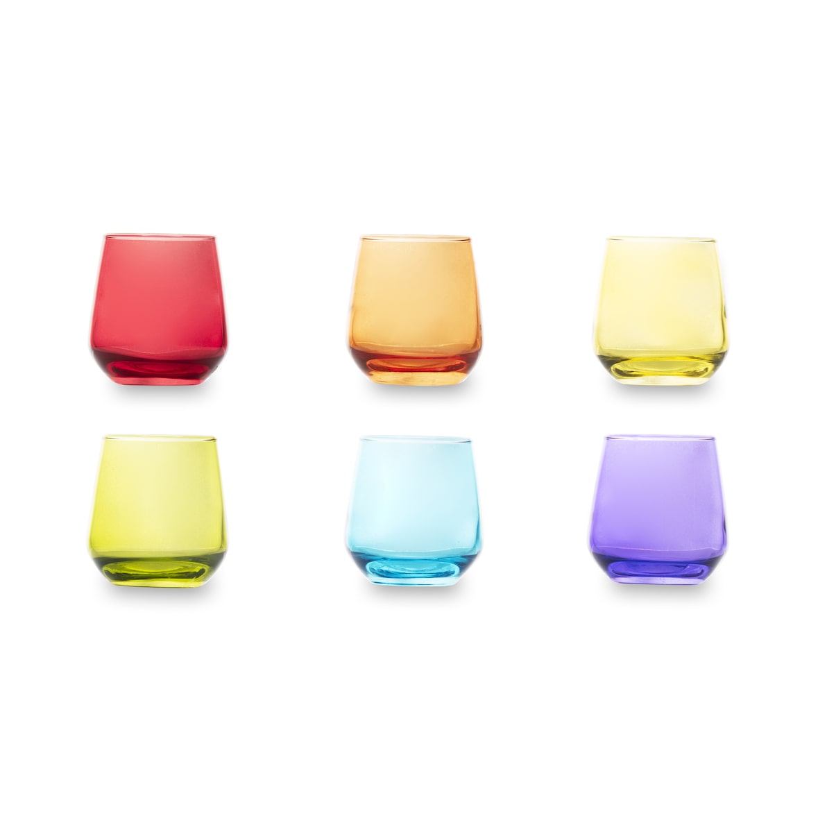 Excelsa Set mit 6 Likörgläsern Lima Glas 9,5 cl Bunt