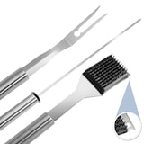 thumbnail of tectake Mallette barbecue 18 accessoires - gris - 400840