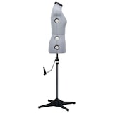 thumbnail of vidaXL Schneiderpuppe Verstellbar Weiblich Grau S Größe 33-40