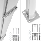 thumbnail of tectake Paravent rétractable et extensible avec enrouleur - 160 x 300 cm, beige - 401526