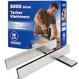 thumbnail of MONZANA® Tackerklammern 5000 Stück 16mm
