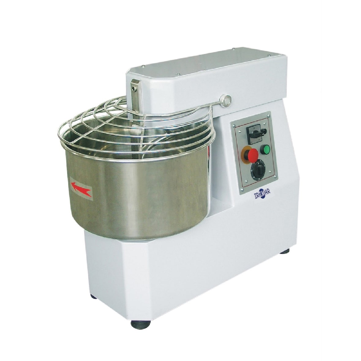 Amasadora de gancho espiral cuba y cabezal fijos Irimartek  mod. AE-20