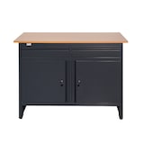 thumbnail of Werkbank Arbeitstisch Werktisch Metalltisch Werkzeugschrank Werkstatteinrichtung Metall Holzplatte Tisch Holztischplatte Smolensk Jet-Line