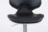 thumbnail of CHEFGASTRO Barhocker MADEIRA Chrom HxBxT 88x46x49cm Kunstleder Schwarz Barstuhl