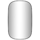 thumbnail of vidaXL Wandspiegel 80x50 cm zwart