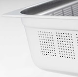 thumbnail of Stalgast Edelstahl Gastronormbehälter Serie STANDARD, GN 1/1 (200mm), perforiert/gelocht