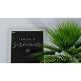 thumbnail of ALLboards Chevalet Stop Trottoir avec Cadre en Bois Laqué Gris 118x61cm, Chevalet Publicitaire