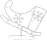 thumbnail of vidaXL Weihnachtsdeko LED Rentiere & Schlitten Acryl 260x21x87 cm