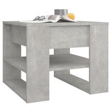 thumbnail of vidaXL Couchtisch Betongrau 55,5x55x45 cm Holzwerkstoff