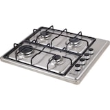 thumbnail of Wiggo WH-G604F(X) Vrijstaande Gaskookplaat - 60 cm - Roestvrijstaal