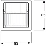 thumbnail of Busch-Jaeger Wächter Sensor sws/matt 6122/02-884 2CKA006132A0270