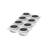 thumbnail of Silikomart Stampo in silicone Caffè 110 58x78 h 40 mm bianco