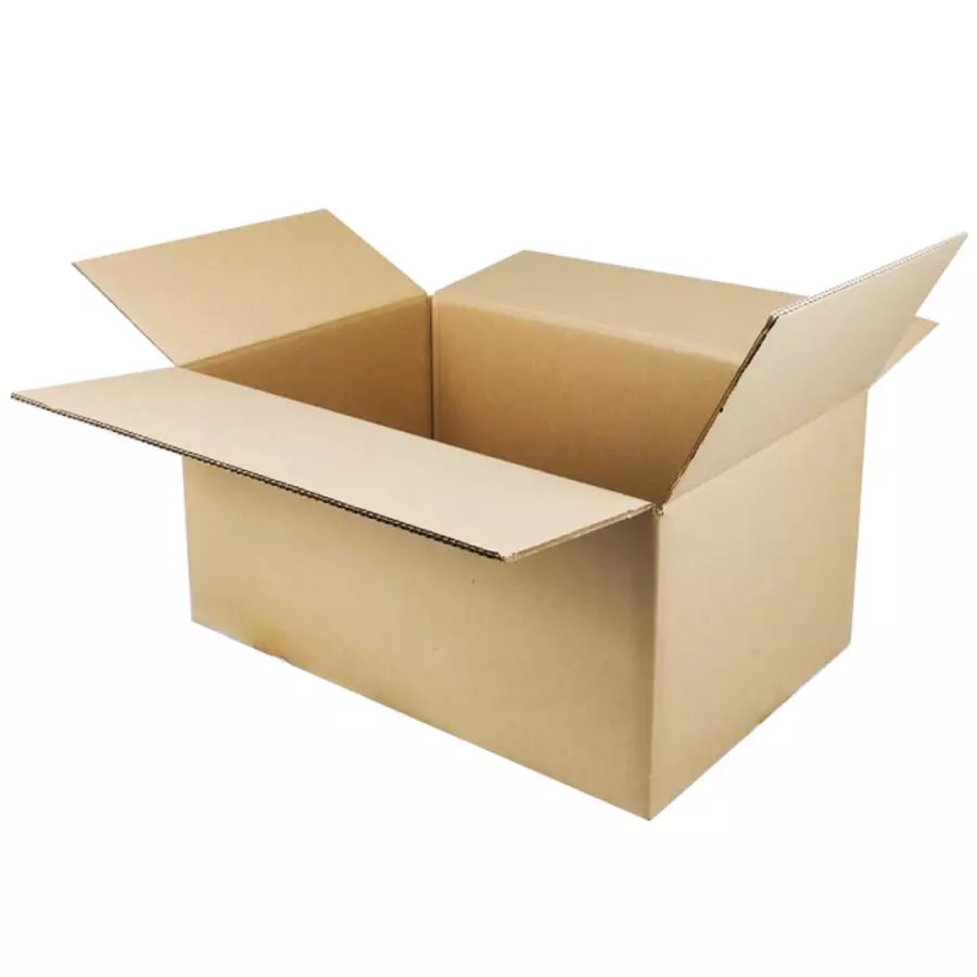 Caisses carton – (15) Double cannelure brun 45x45x45 cm
