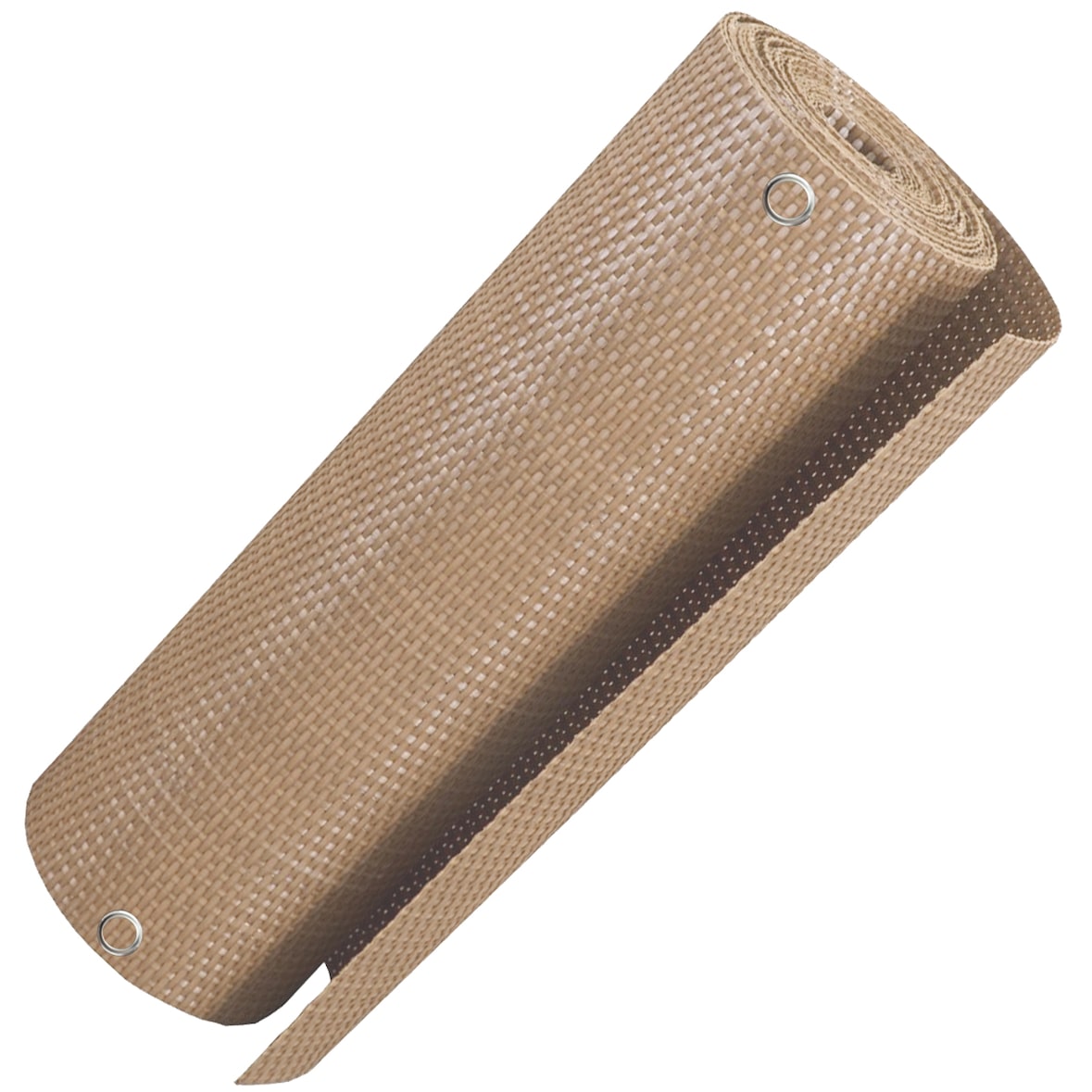 NYVI Polyrattan Balkon Sichtschutz Privafence - Balkonbespannung mit Metallösen - UV-fest, Wetterfest, Blickdicht 300x90 cm Beige