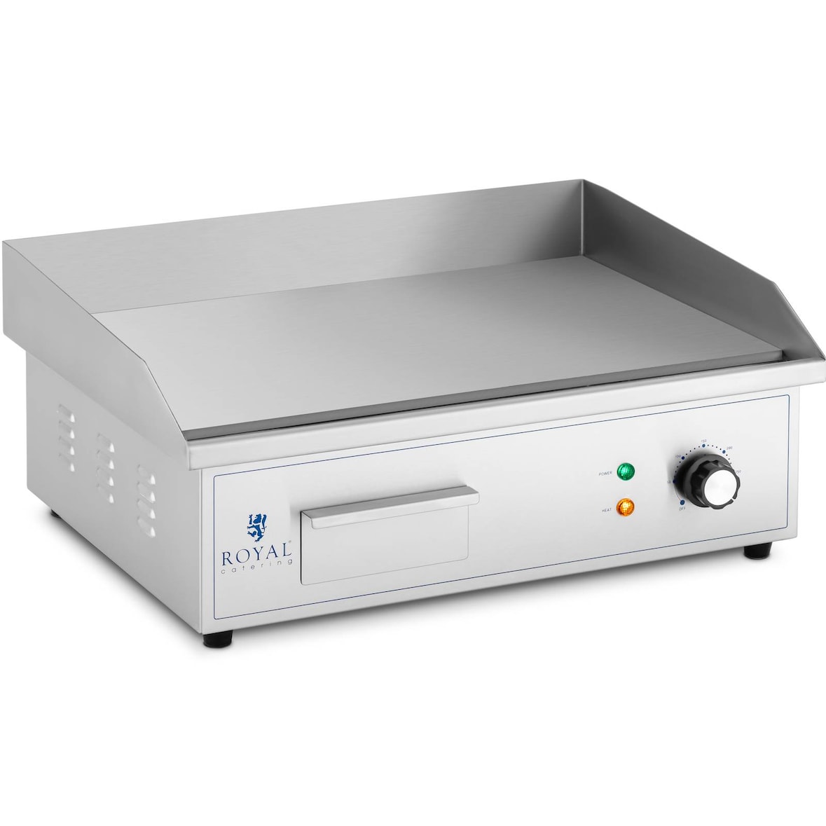Royal Catering - Royal Catering RCPG42-S Plancha électrique professionnelle plancha à poser plaque de cuisson professionnelle plancha électrique