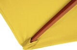 thumbnail of Sonnenschirm Florida, Gartenschirm Marktschirm, 3x4m Polyester/Holz 6kg ~ gelb