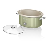thumbnail of SWAN SF17031GNEU Retro Slow Cooker 6,5L, Antihaft-Keramisches PFOA- und PTFE-freies, Vintage, Grün, 320W