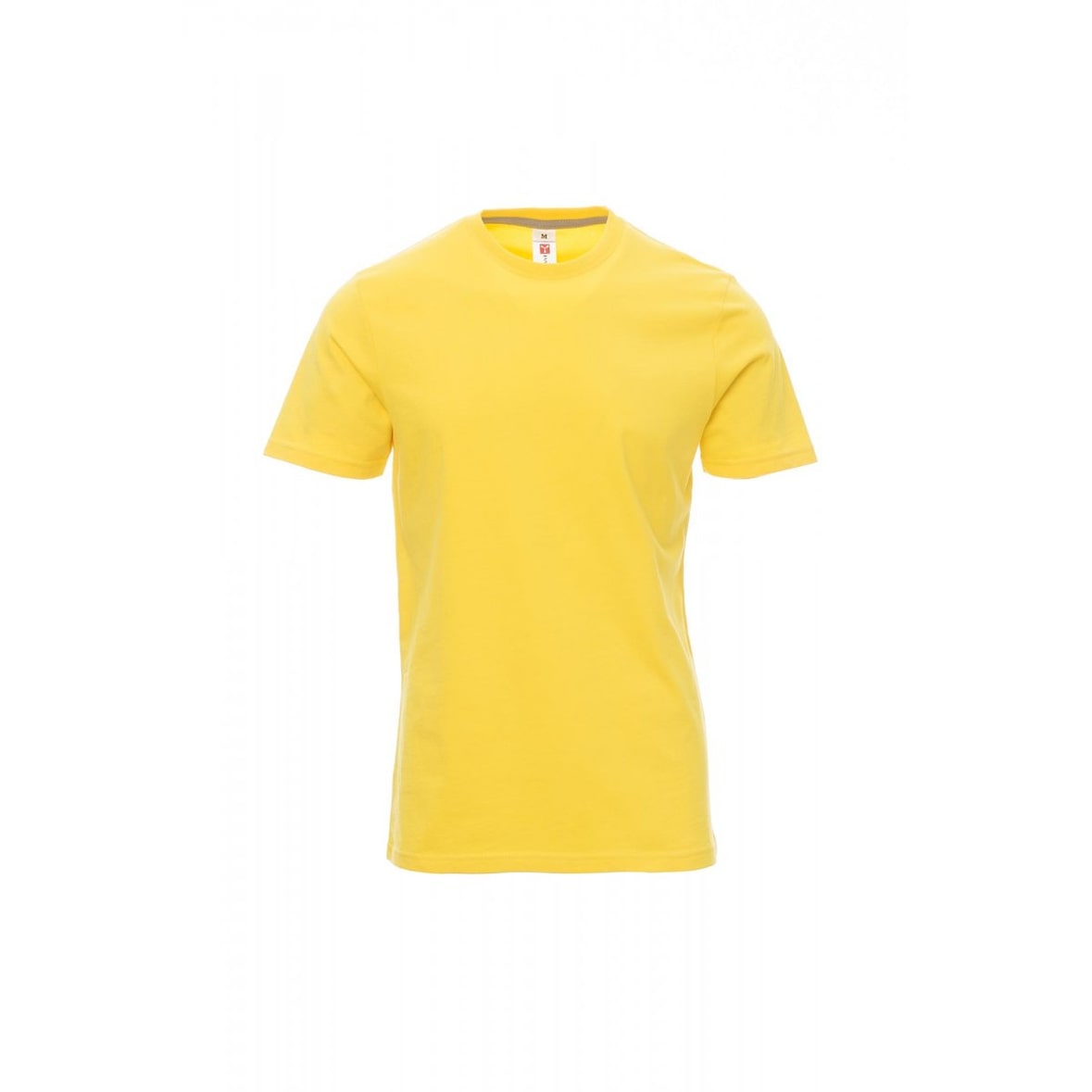 PAYPER T-Shirt SUNRISE – Kurzarm-Shirt aus Baumwolle mit Rundhalsausschnitt und angenehmer Passform gelb M