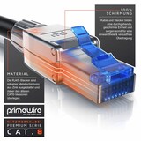 thumbnail of Primewire Patchkabel CAT 8 - Gigabit Ethernet LAN Kabel - 40 Gbit/s - S/FTP PIMF Schirmung - Netzwerkkabel - 25m