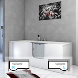 thumbnail of Seniorenwanne mit Tür S12-TH-R Badewanne 85x170cm