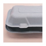 thumbnail of MONOUSO - Suikerriet Gescharnierd Container "Menu Box" wit 23x15x7,7cm (50 stuks)