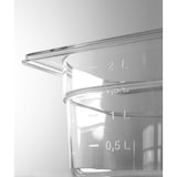 thumbnail of Contenitore Gastronorm 1/9, HENDI, Profi Line, GN 1/9, 0,6L, Trasparente, 176x108x(H)65mm