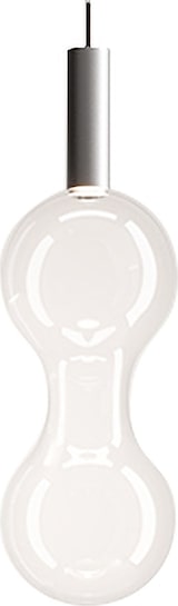 thumbnail of Zafferano Sfer'Otto Pendelleuchte aus Aluminium und Borosilikatglas, 8 W 2700 K dimmbare Phasenanschnitt-LED, modernes und elegantes Design
