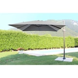 thumbnail of Bob Gardens Ombrellone da Giardino decentrato 3x3 in alluminio - PIAVE Nero