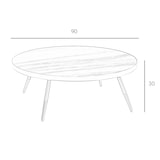 thumbnail of Angel Cerdá  Runder schwarzer Couchtisch 2068C