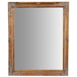thumbnail of Specchiera da parete verticale orizzontale in legno finitura foglia oro anticata elegante per cucine moderne e rustiche
