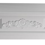 thumbnail of Cornice per camino rivestimento in legno L121xP38xH108 Truman Bianco