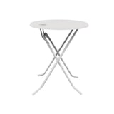 thumbnail of Dubai Ronde Opvouwbare Bartafel Metaal Wit 85cm