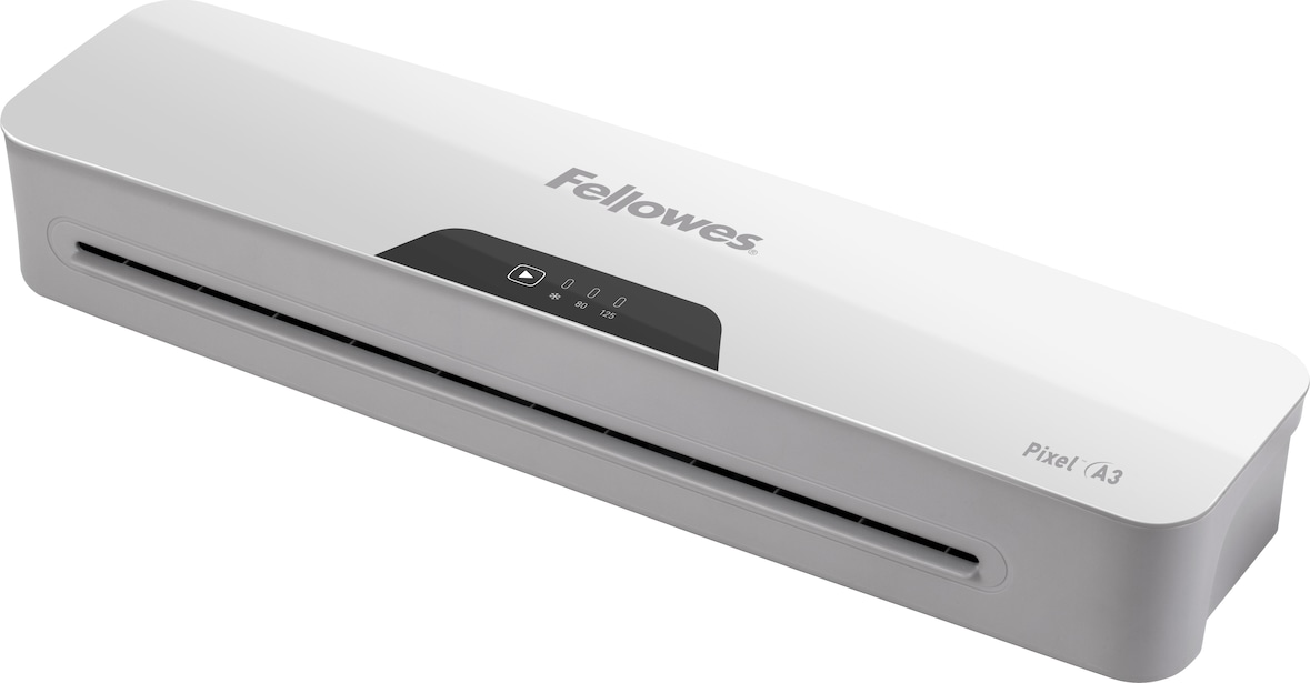 Fellowes Plastificadora Pixel A3, utilização ocasional, 125 microns, sem encravamentos