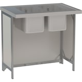 thumbnail of HAGOLA Klapptheke-Rohrrahmen mit Abdeckung, 1000 x 970 x 690 mm